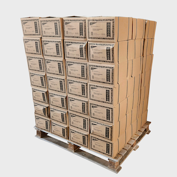 Bûche compressée longue durée emballage carton -Buche NUIT