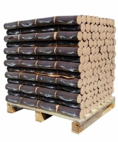 BOIS DENSIFIÉ - PALETTE DE 96 PACKS DE 5 BÛCHES